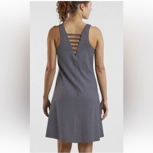 Toad & Co Dress Tech Tomboy Women’s Size M Athletic Eco-friendly Shelf-Bra Pink